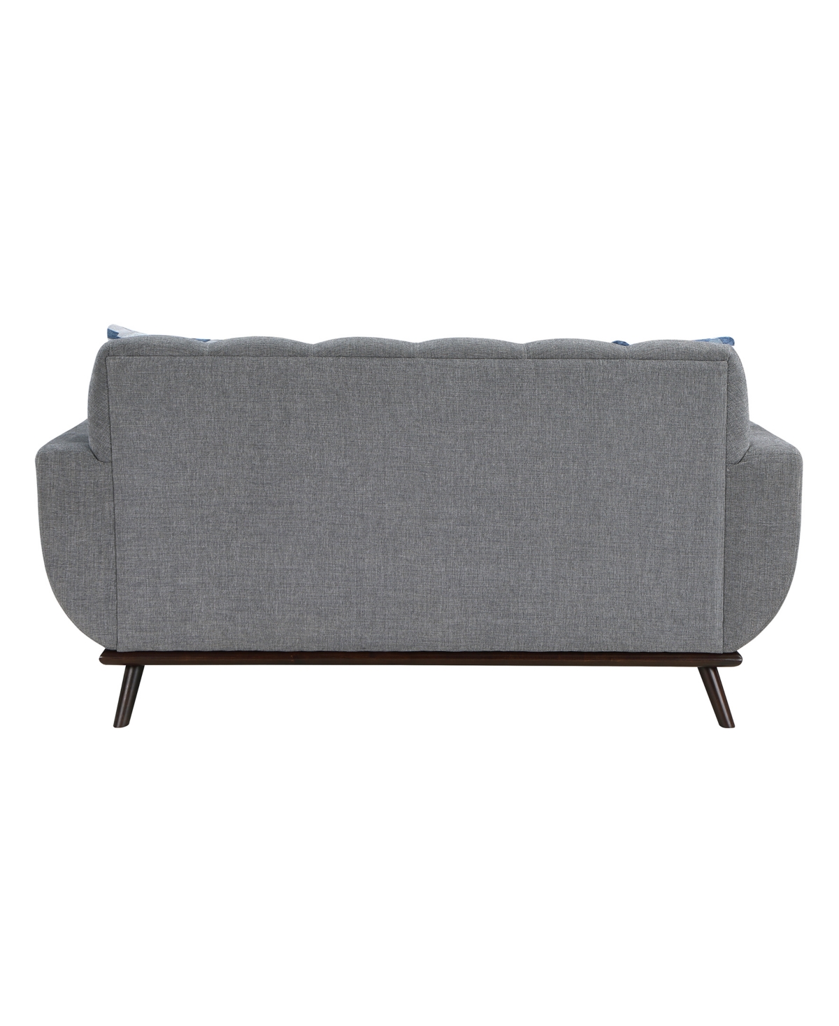 Shop Homelegance White Label Andora 70" Loveseat In Gray