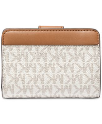 Michael Kors Charm Small Tab Compact Pocket Wallet - Macy's