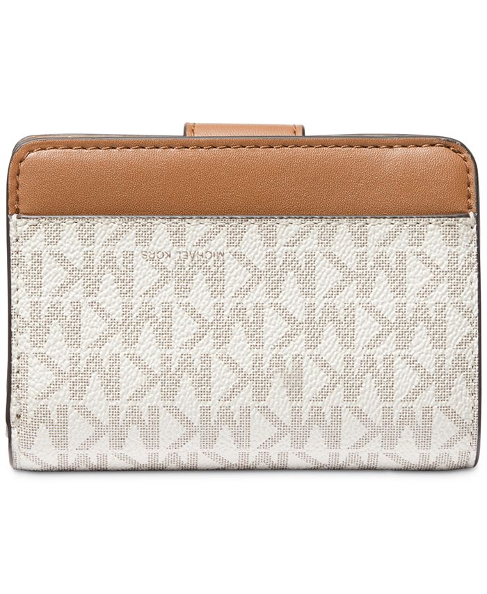 Michael Kors Charm Small Tab Compact Pocket Wallet - Macy's