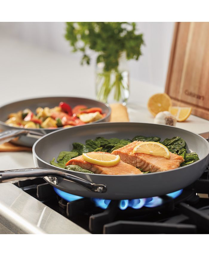 Cuisinart Culinary Collection 2-Pc. Ceramic Nonstick Skillet Set - Macy's