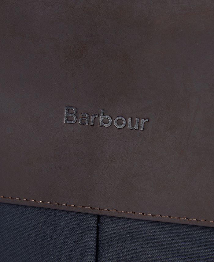 Barbour Men's Waxed Cotton Briefcase Macy's