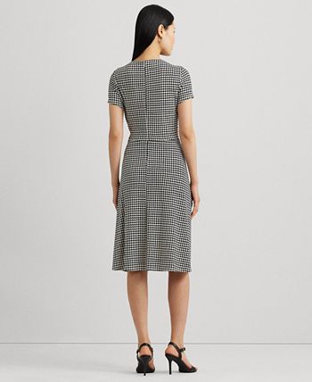 Ralph lauren sales houndstooth dress