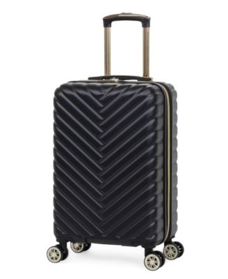 Madison Square Hardside Chevron Expandable Luggage, 2-Piece 20" Carry-On and Tote