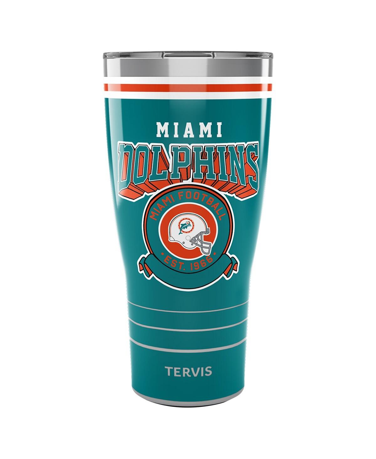 Tervis Tumbler Miami Dolphins Distressed 30 oz Vintage-like Tumbler In Blue