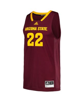 Men's #22 Maroon Arizona State Sun Devils Swingman Jersey