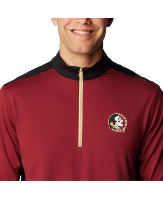 Men's Garnet Florida State Seminoles Tech Trail Omni-Shade Quarter-Zip Top