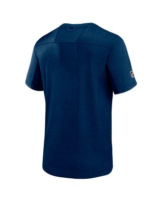 Men's Deep Sea Blue Seattle Kraken Authentic Pro Performance T-shirt