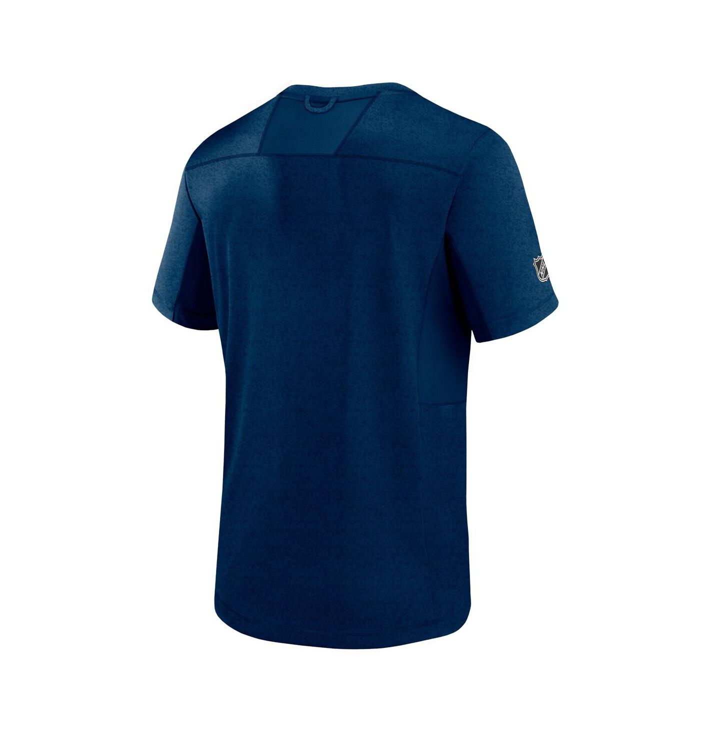 Мужская футболка Fanatics Deep Sea Blue Seattle Kraken Authentic Pro Performance — фото 2
