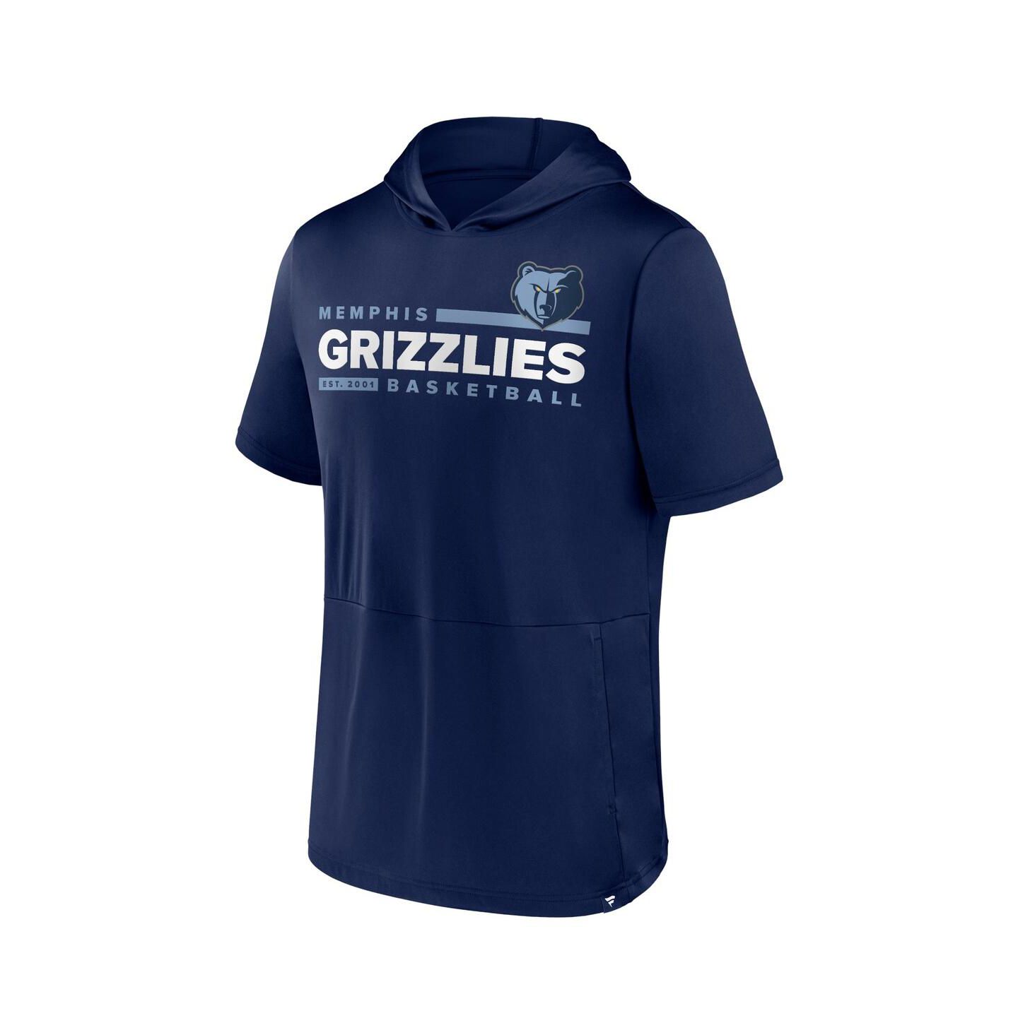 Мужское худи Fanatics Navy Memphis Grizzlies Possession T-shirt — фото 2