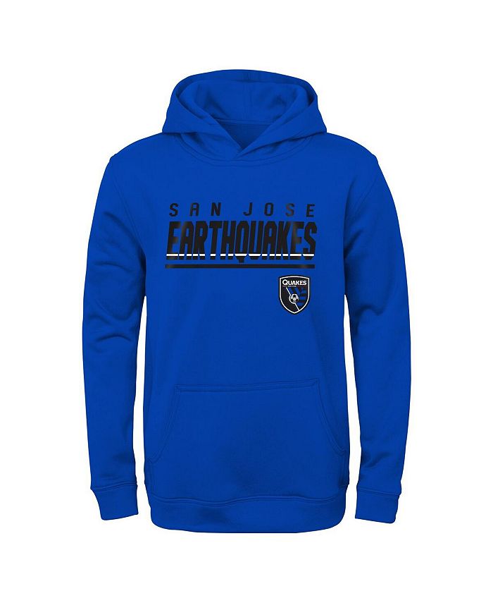 Outerstuff Big Boys Blue San Jose Earthquakes Headliner Pullover Hoodie