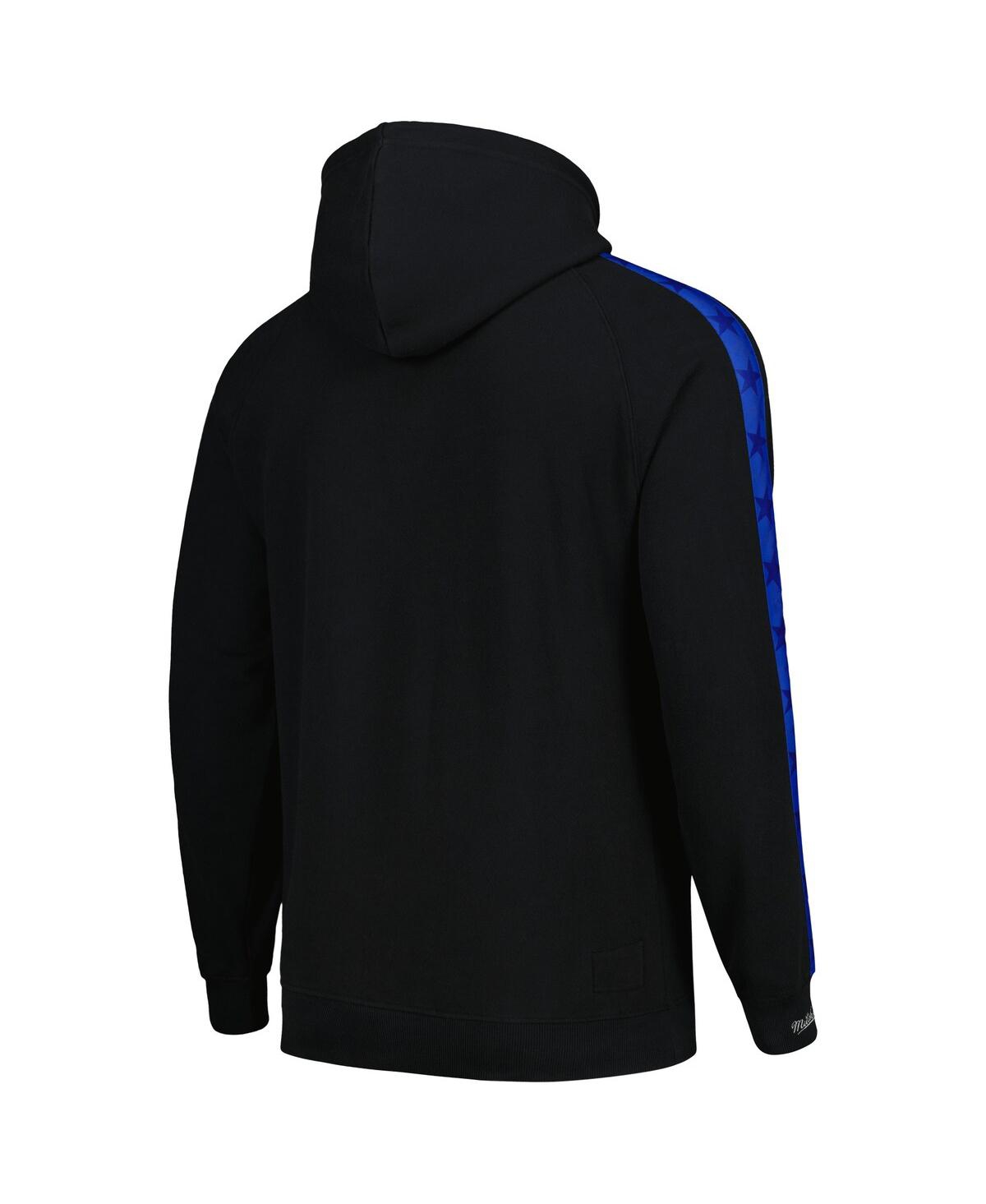Men's Mitchell & NessOrlando Magic Hardwood Classics Nights Raglan Pullover Hoodie - Black