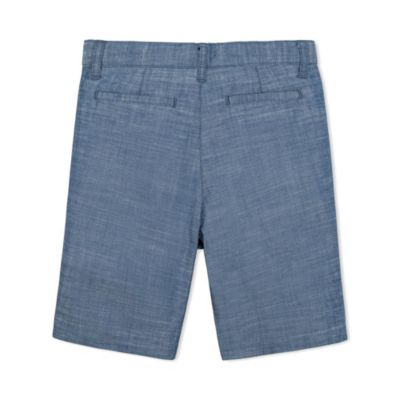 Baby Boys Organic Cotton Chambray Short