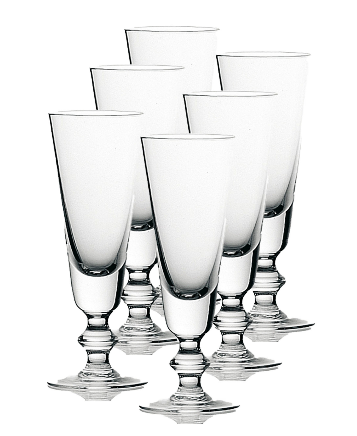 Shop La Rochere Handmade 5 Oz. Antoine Champagne Glass, Set Of 6 In Clear