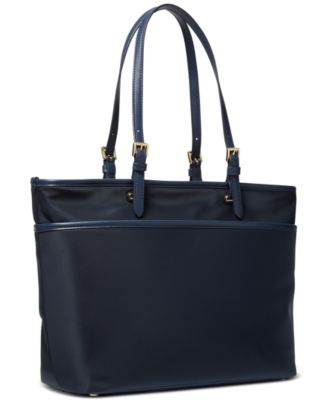 Winston Large Top Zip Multifunction Nylon Pocket Tote