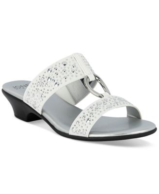 Jones New York - Eanna Embellished Wedge Heel Sandals