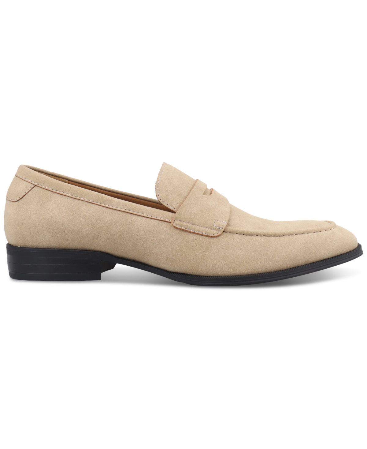 Shop Alfani Men's Penny Slip-on Penny Loafers, Created For Macy's In Sand
