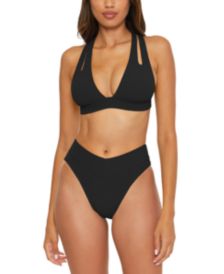 Mynah Adjustable Straps Dots Bralette Bikini Swimsuit Top Size XL, XXL New