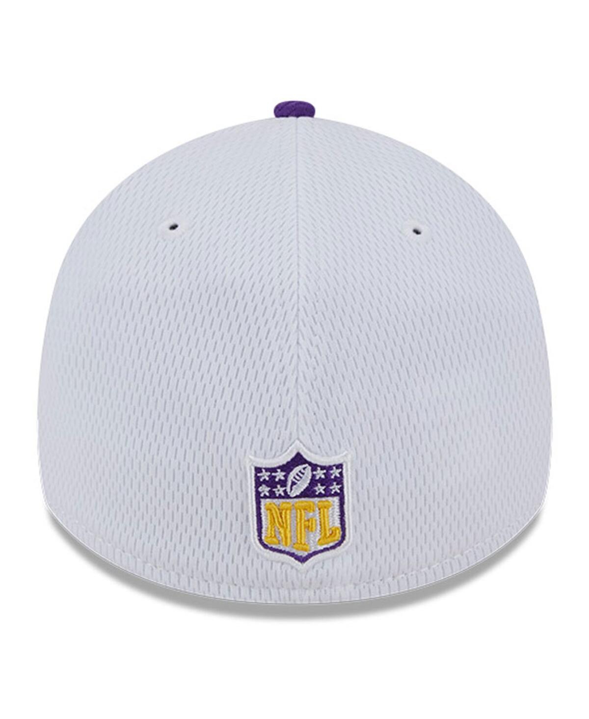 Men's New Era Purple Minnesota Vikings 2023 Sideline 39THIRTY Flex Hat - Purple