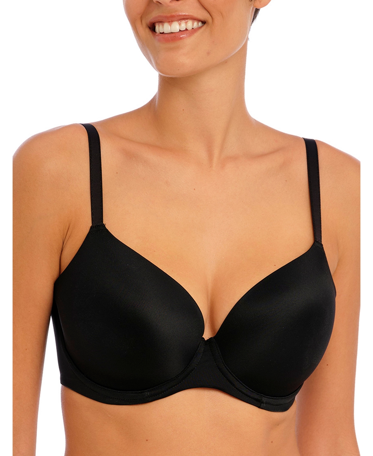 Women's Undetected Underwire T-shirt Bra, AA401708 - Natural Beige