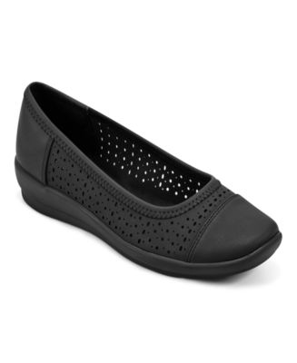 Easy Spirit Women's Avien Square Toe Slip-On Casual Flats - Macy's