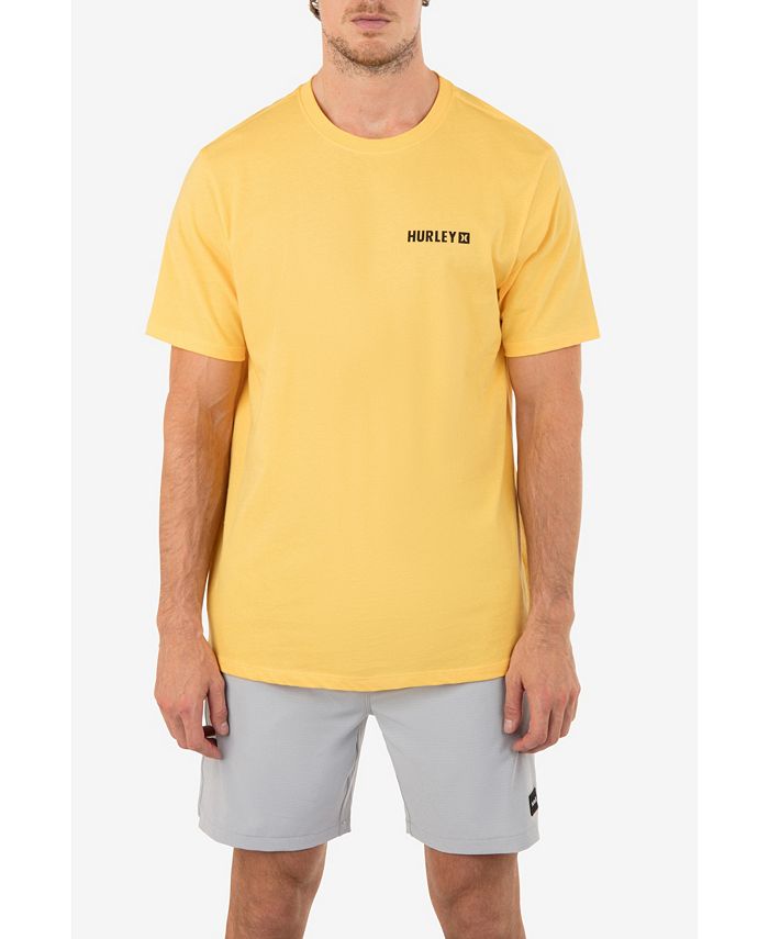 Camiseta Algodón Estampada Camiseta Hurley Evd Four Corners Para