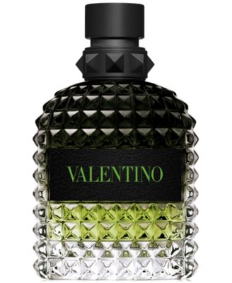 Shop Valentino Mens Uomo Born In Roma Green Stravaganza Eau De Toilette Fragrance Collection In No Color
