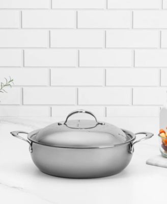 NanoBond Titanium Stainless Steel 5-Quart Dutch Oven with Dome Lid