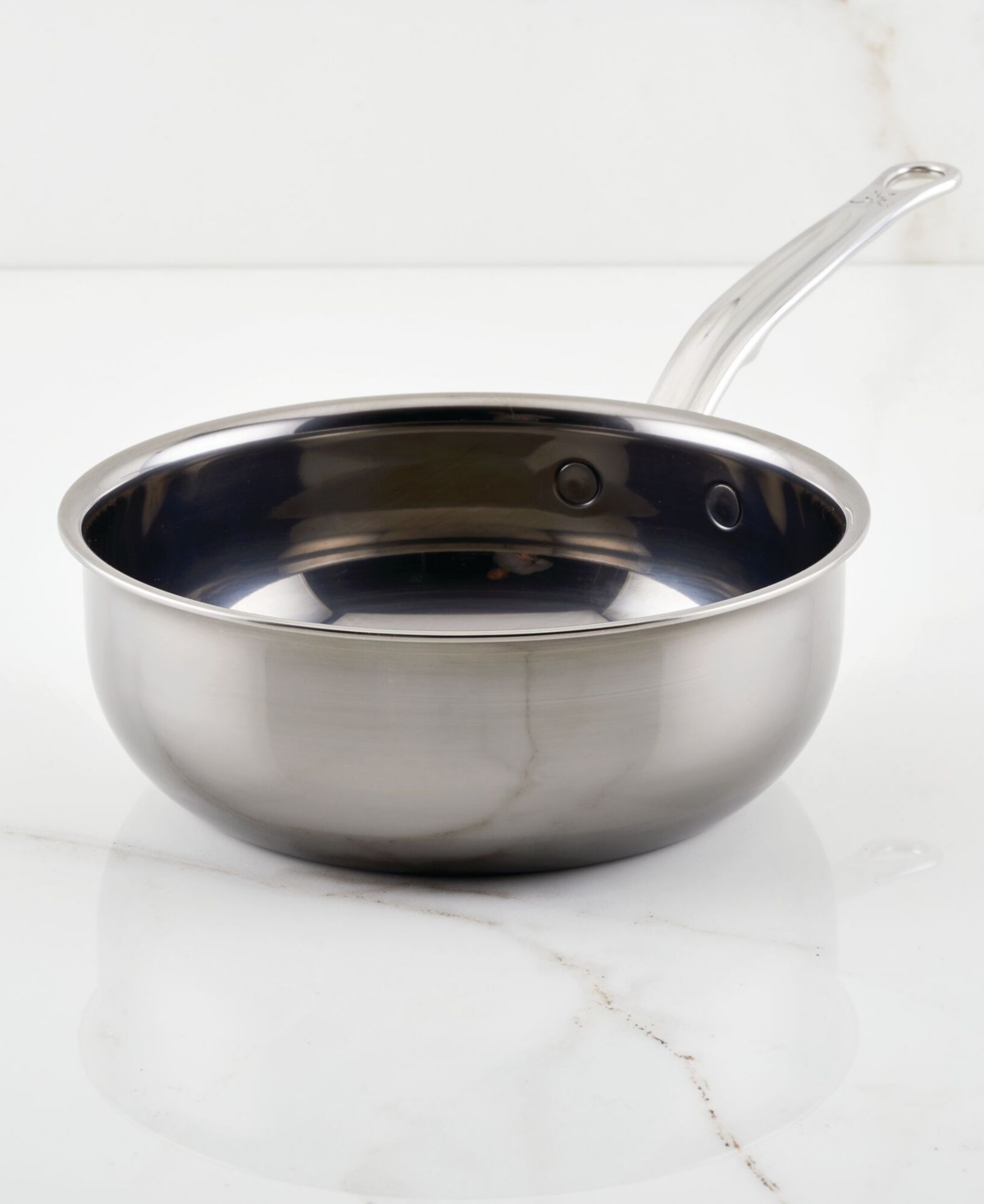 Hestan 2 Qt Stainless Steel Saucier In Stainless Steel