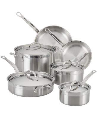 ProBond® Clad Stainless Steel 10-Piece Set - Macy's