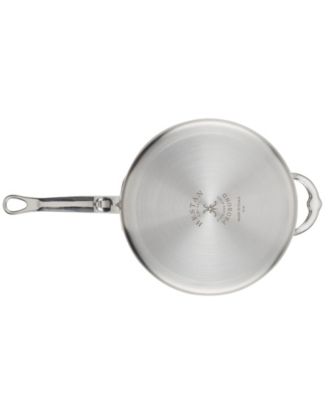 ProBond&reg; Clad Stainless Steel 4-Quart Covered Saucepan with Helper Handle