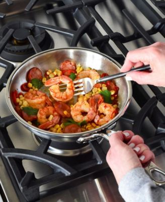 ProBond&reg; Clad Stainless Steel 8.5" Open Skillet