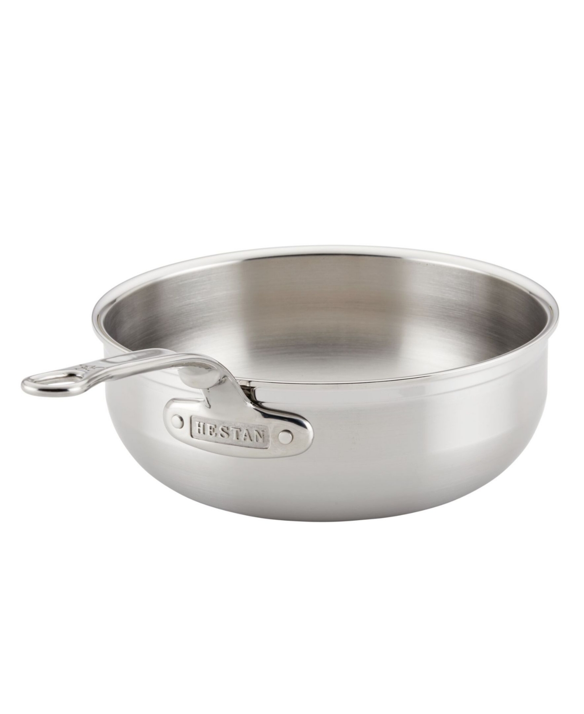 Shop Hestan Probond Clad Stainless Steel 3.5-quart Covered Essential Pan