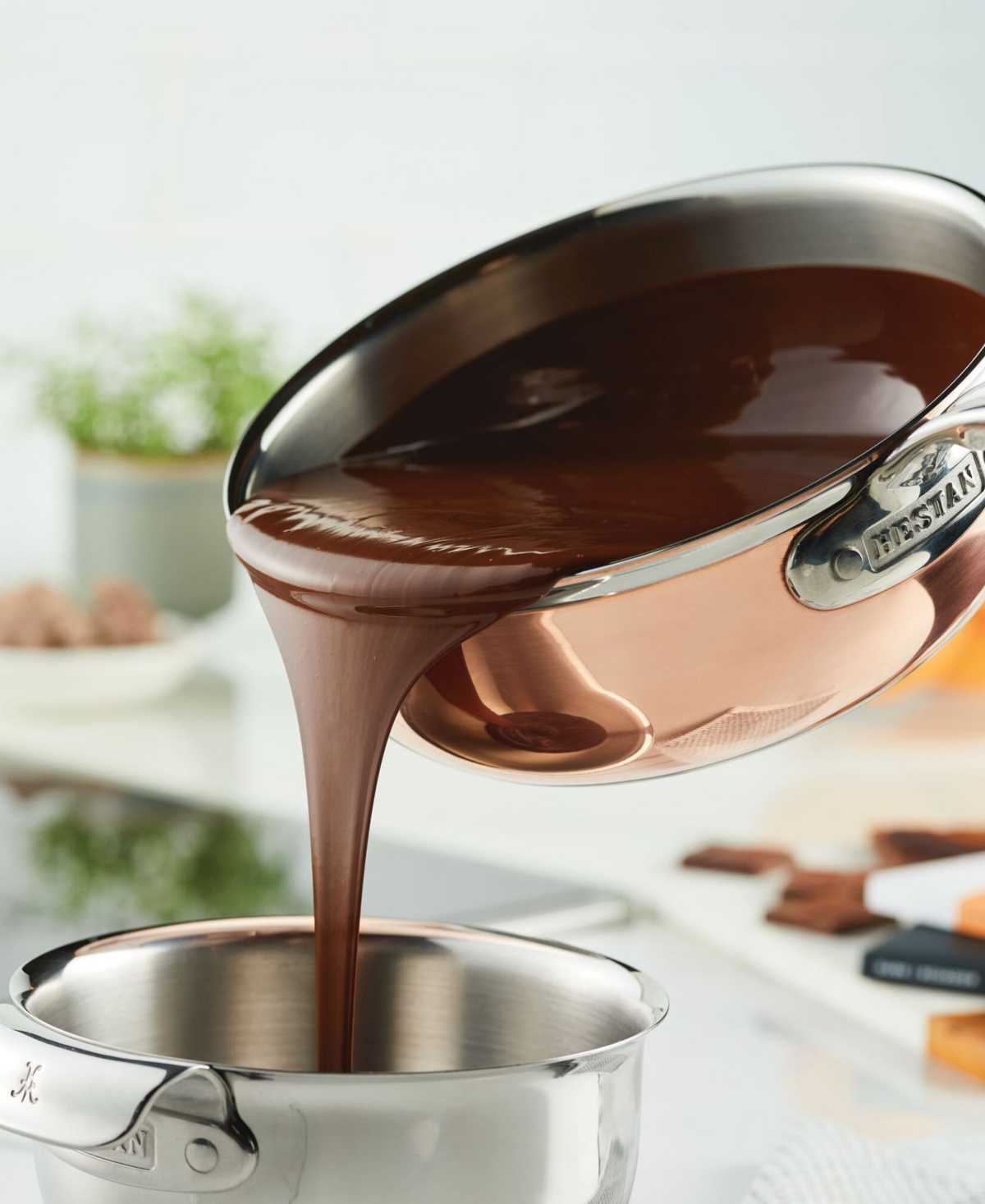 Shop Hestan Copperbond Copper Induction 2-quart Covered Saucier