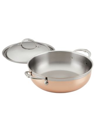 CopperBond Copper Induction 5-Quart Dutch Oven with Dome Lid