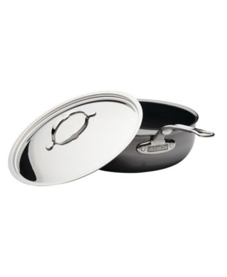 NanoBond Titanium Stainless Steel 5-Quart Covered Essential Pan with Helper Handle