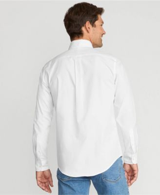 Men's No Iron Supima Cotton Pinpoint Buttondown Collar Dress Shirt