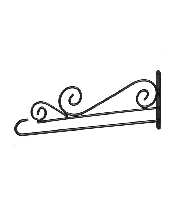 Evergreen Swirl WallMount Garden Flag Hanger 15.5x6 in Garden and