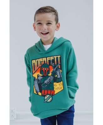 Star Wars Boba Fett Fleece Pullover Hoodie Toddler| Child Boys