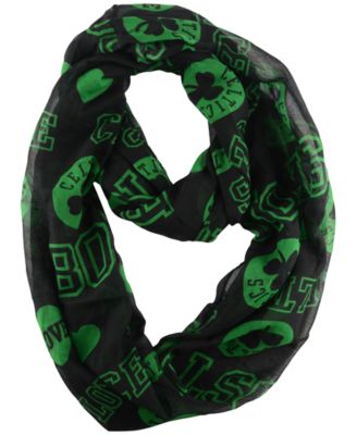 Forever Collectibles - Boston Celtics Love Print Infinity Scarf