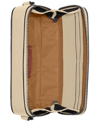 Leather Charter Slim Crossbody with Adjustable Web Strap