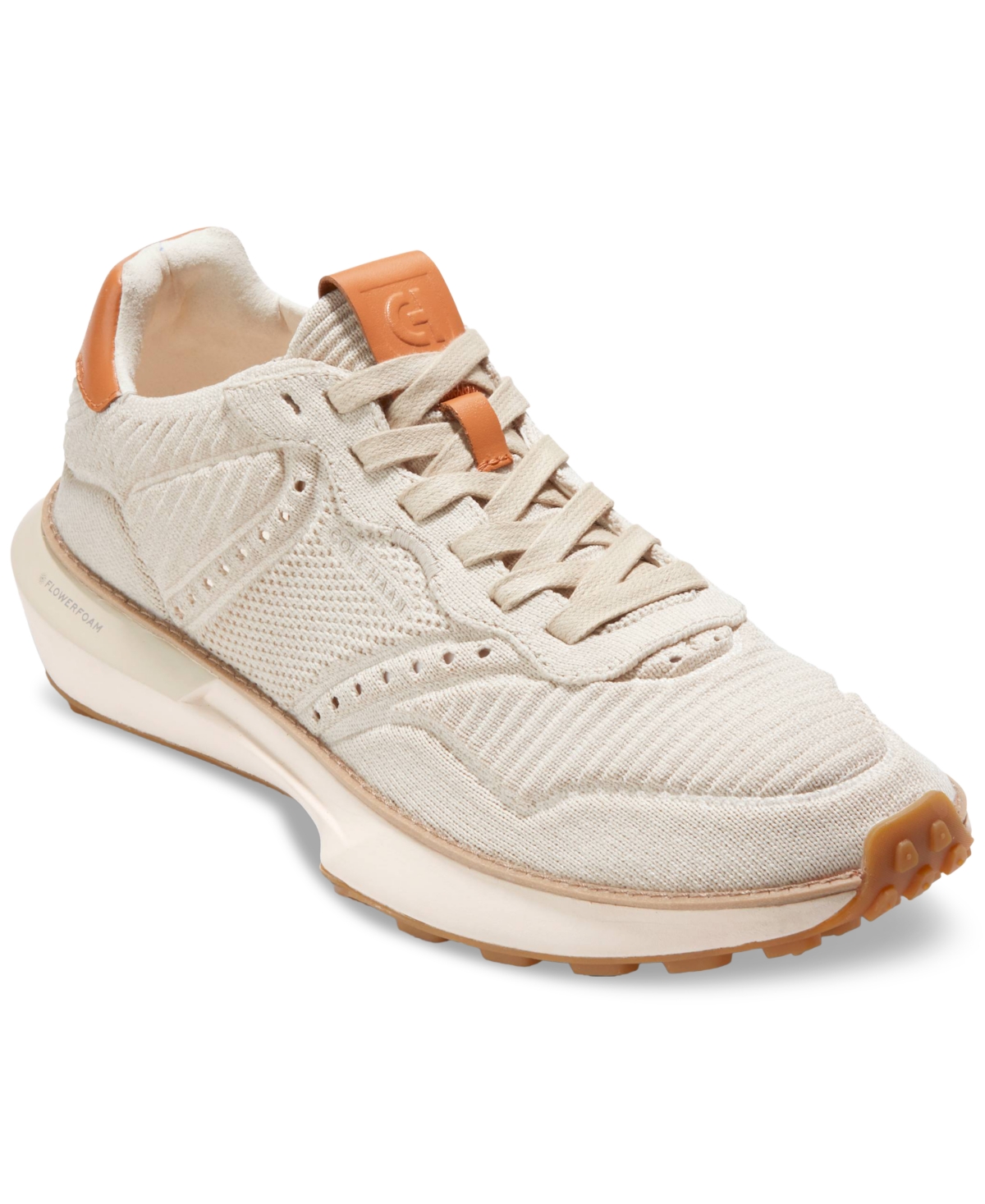 Men's GrandPrø Ashland Stitchlite Lace-Up Sneakers - Silver Lining/natural Tan/ivory