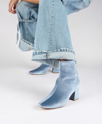 Women's Hazara Snip Toe Block Heel Dress Booties