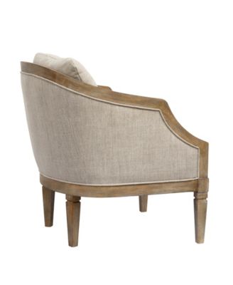 Martha Stewart Hitney 27" Fabric Upholstered Accent Chair
