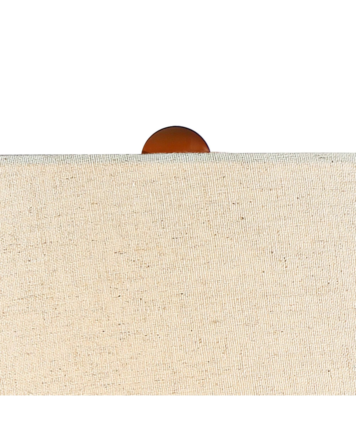 Brice Mid Century Modern Accent Table Lamp 23" High Ivory Ceramic Wood Neck Off White Tapered Drum Shade for Bedroom Living Room House Home Bedsi