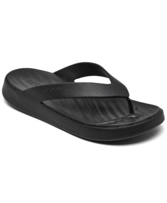 Crocs Women's Getaway Low Casual Flip-Flop Sandals from Finish Line ...