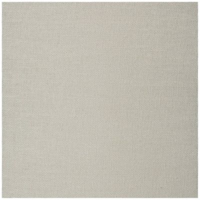 Ivory Linen with Taupe Trim Medium Lamp Shade 14" Top x 16" Bottom x 12" High (Spider) Replacement with Harp and Finial