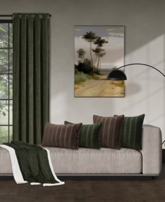 Townsend Wave Lumbar Decorative Pillow Cover, 16" x 26"