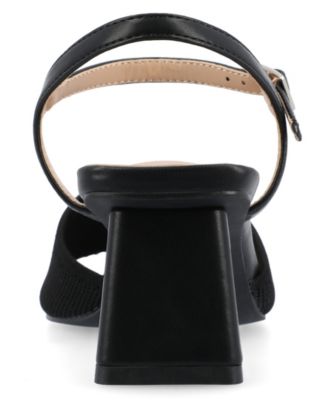 Women's Evylinn Knit Block Heel Dress Sandals