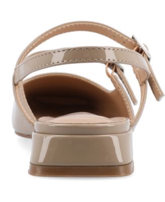 Women's Gretchenn Multi Strap Square Toe Mary Jane Flats