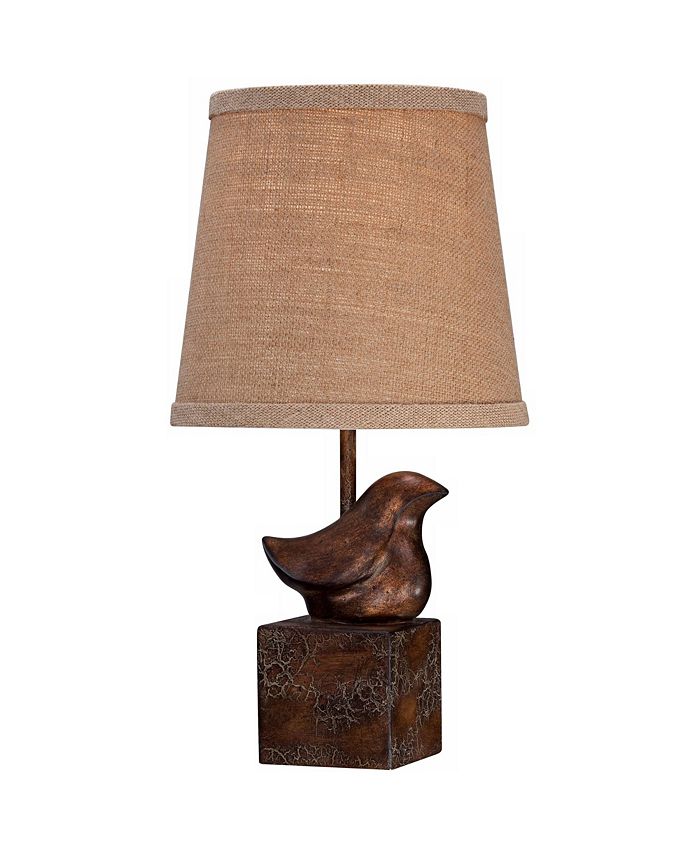 360 Lighting Bird Modern Rustic Farmhouse Accent Table Lamp 15 1/2